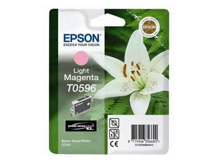 EPSON Ink ctrg light magenta pro R2400 T0596 originální