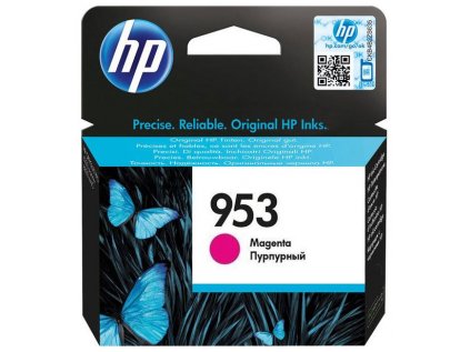 HP 953 purpurová inkoustová kazeta, F6U13AE originální