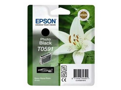 EPSON Ink ctrg photo black pro R2400 T0591 originální