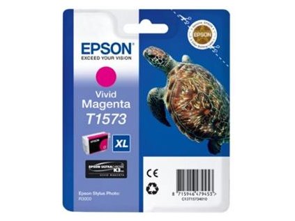 EPSON T1573 Vivid Magenta Cartridge R3000 originální