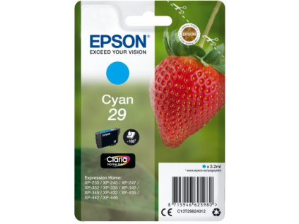 Epson Singlepack Cyan 29 Claria Home Ink originální