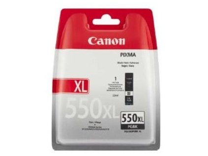 Canon PGI-550 XL BK, černá velká 2-pack originální