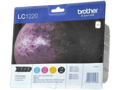 LC-1220VALBP (inkoust multipack Bk+CMY) originální