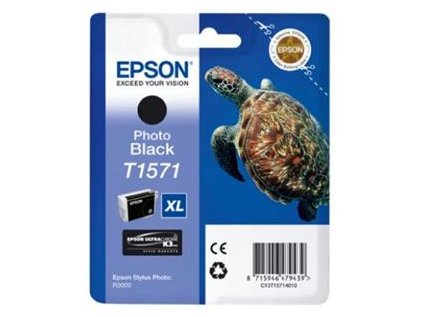 EPSON T1571 Photo Black Cartridge R3000 originální