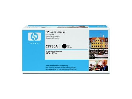 HP Color LaserJet černý toner, C9730A originální