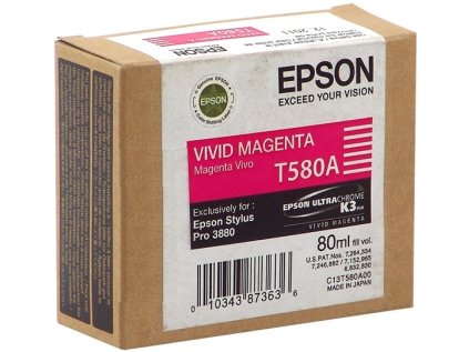 Epson T580A00 Vivid Magenta (80 ml) originální