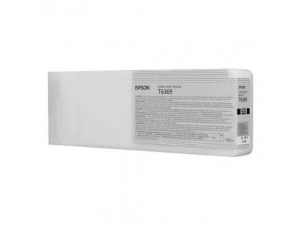 Epson T636 Light Light Black 700 ml originální