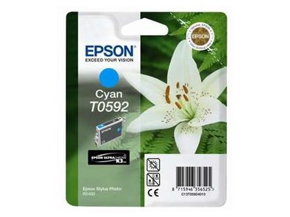 EPSON Ink ctrg cyan pro R2400 T0592 originální