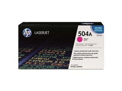 HP tisková kazeta purpurová, CE253A originální