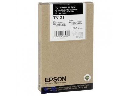 Epson T612 220ml 4C Photo Black originální