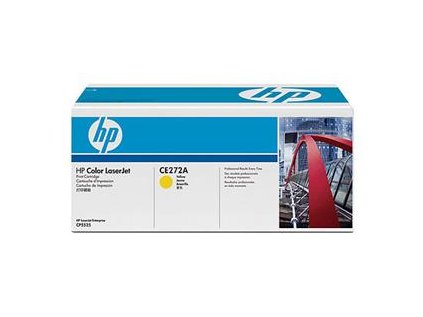 HP tisková kazeta žlutá, CE272A originální