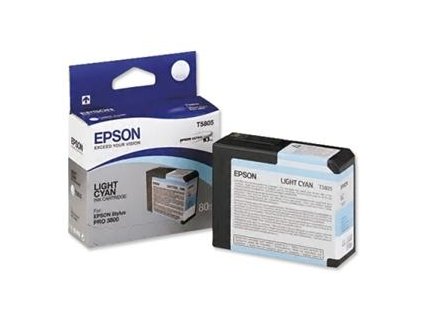 Epson T580 Light Cyan (80 ml) originální