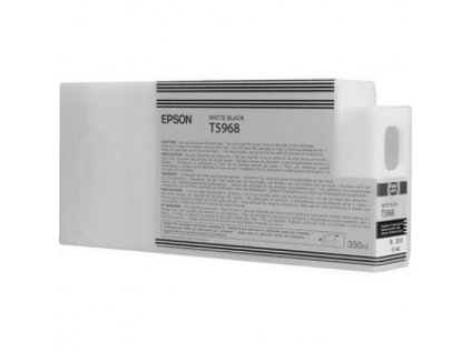 Epson T596 Matte Black 350 ml originální