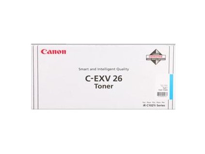Canon toner C-EXV 26 azurový originální