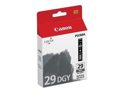 Canon PGI-29 DGY, tmavě šedá originální