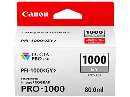 Canon PFI-1000 GY, šedý originální