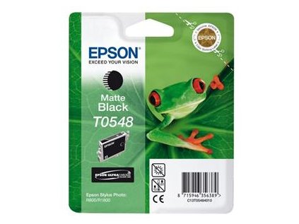 EPSON SP R800 Matte Black Ink Cartridge T0548 originální