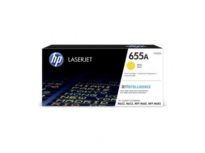 HP 655A žlutá LaserJet Cartridge, CF452A originální