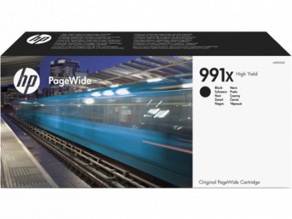 HP 991X High Yield černá PageWide Cartrige,M0K02AE originální