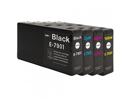 Epson T7901, T7902, T7903, T7904 - kompatibilní sada barev 79XL