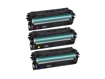 HP CF361X, CF362X, CF363X - kompatibilní sada barev 508X