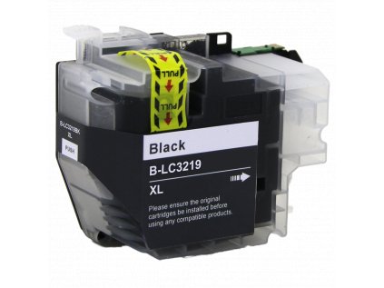 Brother LC-3219XL BL - kompatibilní černá cartridge