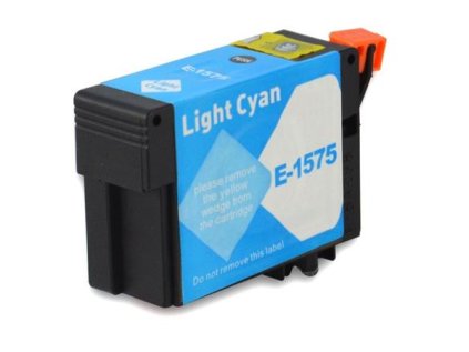 EPSON T1575 - kompatibilní světle modrá inkoustová kazeta