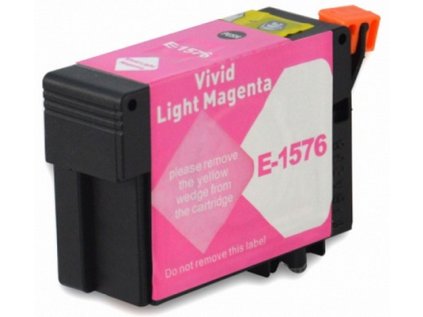 EPSON T1576 - kompatibilní vivid světle červená inkoustová kazeta