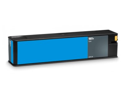 HP 981Y - renovovaná azurová inkoustová kazeta, L0R13A