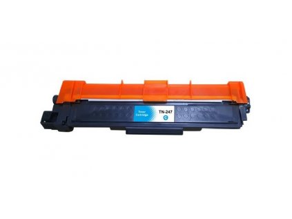 Brother TN-247C - kompatibilní cyan toner s novým čipem (2300 str.)