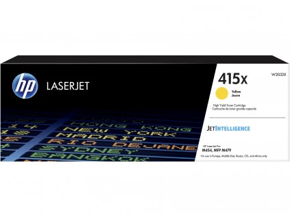 HP 415X Magenta LaserJet Toner Cartridge, W2033X originální