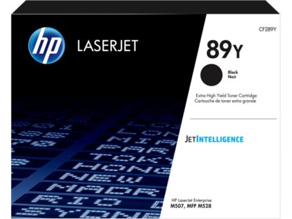 HP 89Y Black LaserJet Toner, CF289Y originální