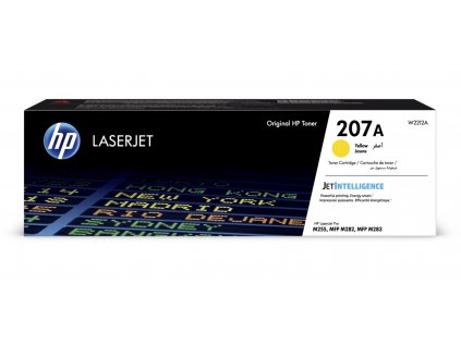 HP 207A Žlutý toner, W2212A originální