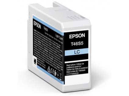 Epson Singlepack Light Cyan T46S5 Ultrachrome originální