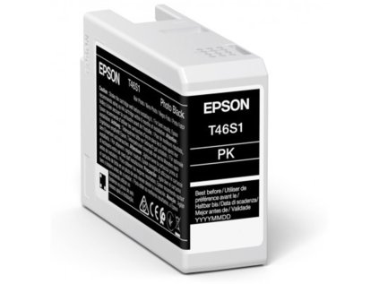 Epson Singlepack Black T46S1 UltraChrome Pro Zink originální