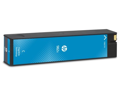 HP 982X Azurov  kazeta PageWide , T0B27A originál