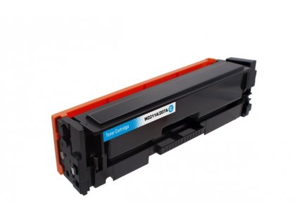 HP W2211A - kompatibilní toner 207A modrý, bez čipu