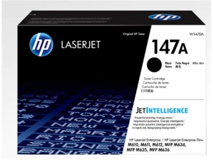 HP 147A LaserJet černá  tonerová  kazeta, W1470A originál