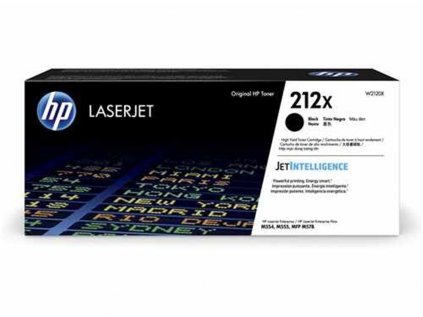 HP 212X LaserJet černá tonerová kazera, W2120X originál