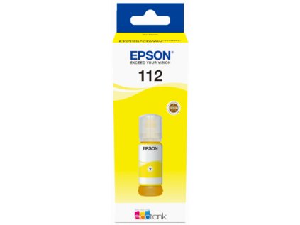 Epson 112 EcoTank Pigment Yellow ink bottle originální