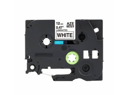 Alternativní páska Brother TZ-231 / TZe-231, 12mm x 8m, černý tisk / bílý podklad