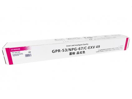 Canon toner C-EXV 49 - kompatibilní toner magenta