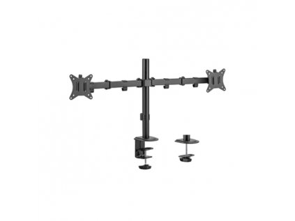 drzak monitoru brateck ldt66 c024 dve kloubova ramena vedle sebe na tycovem drzaku img brldt66c024 2 fd 99