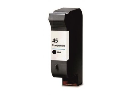 HP 51645A - renovovaná cartridge s hp 45, černá