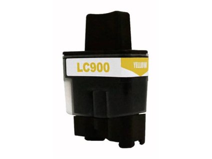 Brother LC-900Y - kompatibilní cartridge žlutá