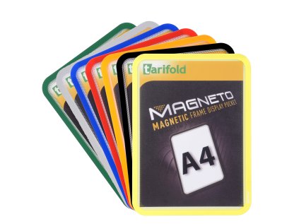 Magneto - magnetický rámeček A4, stříbrný - 2 ks