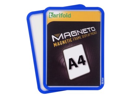 Magneto - magnetický rámeček A4, modrý - 2 ks