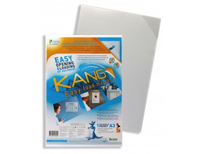 Kang Easy Load - magnetické kapsy, A3, transparentní, transparentní