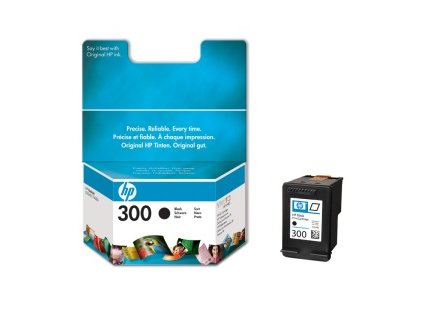 HP 300 - černá inkoustová kazeta, CC640EE originální