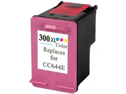 HP CC644E - renovovaná cartridge hp 300XL barevná